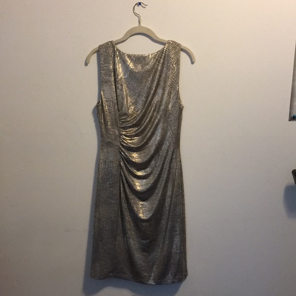 Calvin Klein Gold dress - Picture 6 of 7